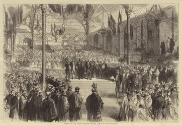 Opening of the Leeds Exhibition by the Prince of Wales